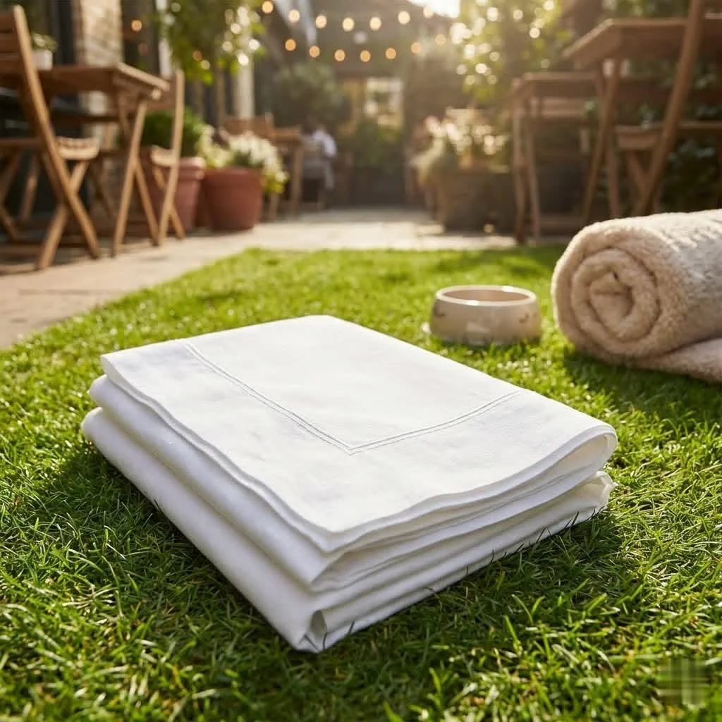 King size waterproof bed sheet on a mattress